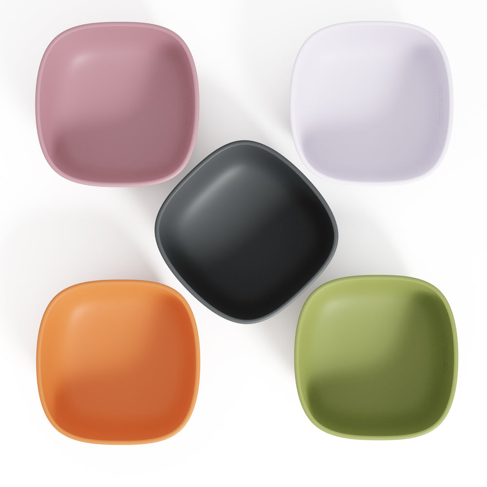 Premium Silicone Square Bowl - Modern Elegance for Little Feasts