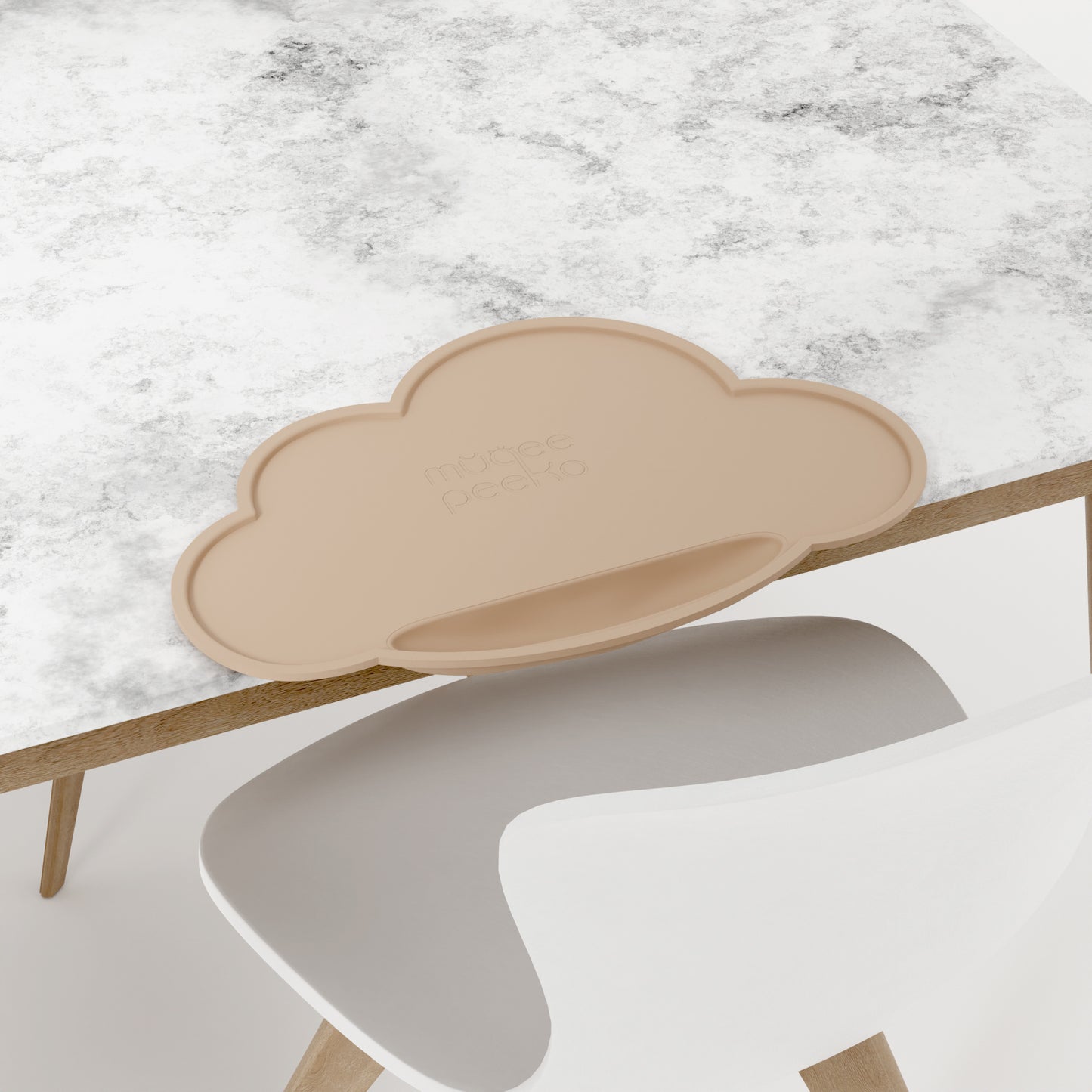 
                  
                    Cloud-Shaped Silicone Placemat - Mess-Free Meals, Whimsical Dining
                  
                