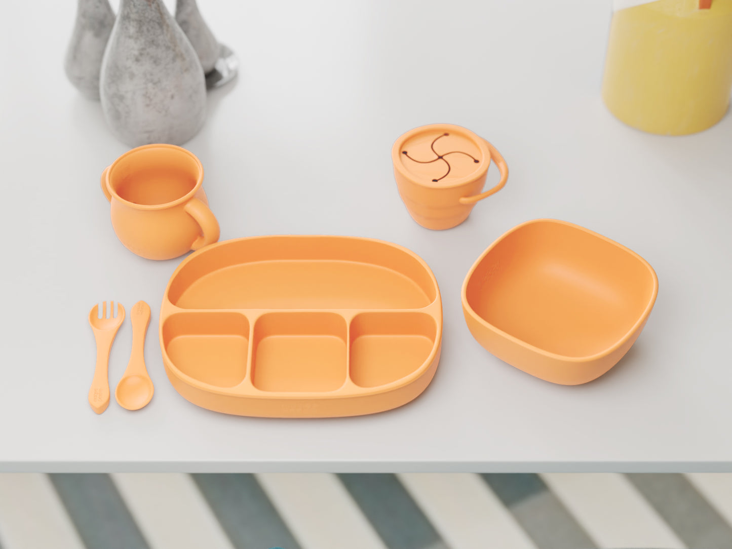 
                  
                    7-Piece Baby Apricot Feeding Set - The Ultimate Led Weaning Experience
                  
                
