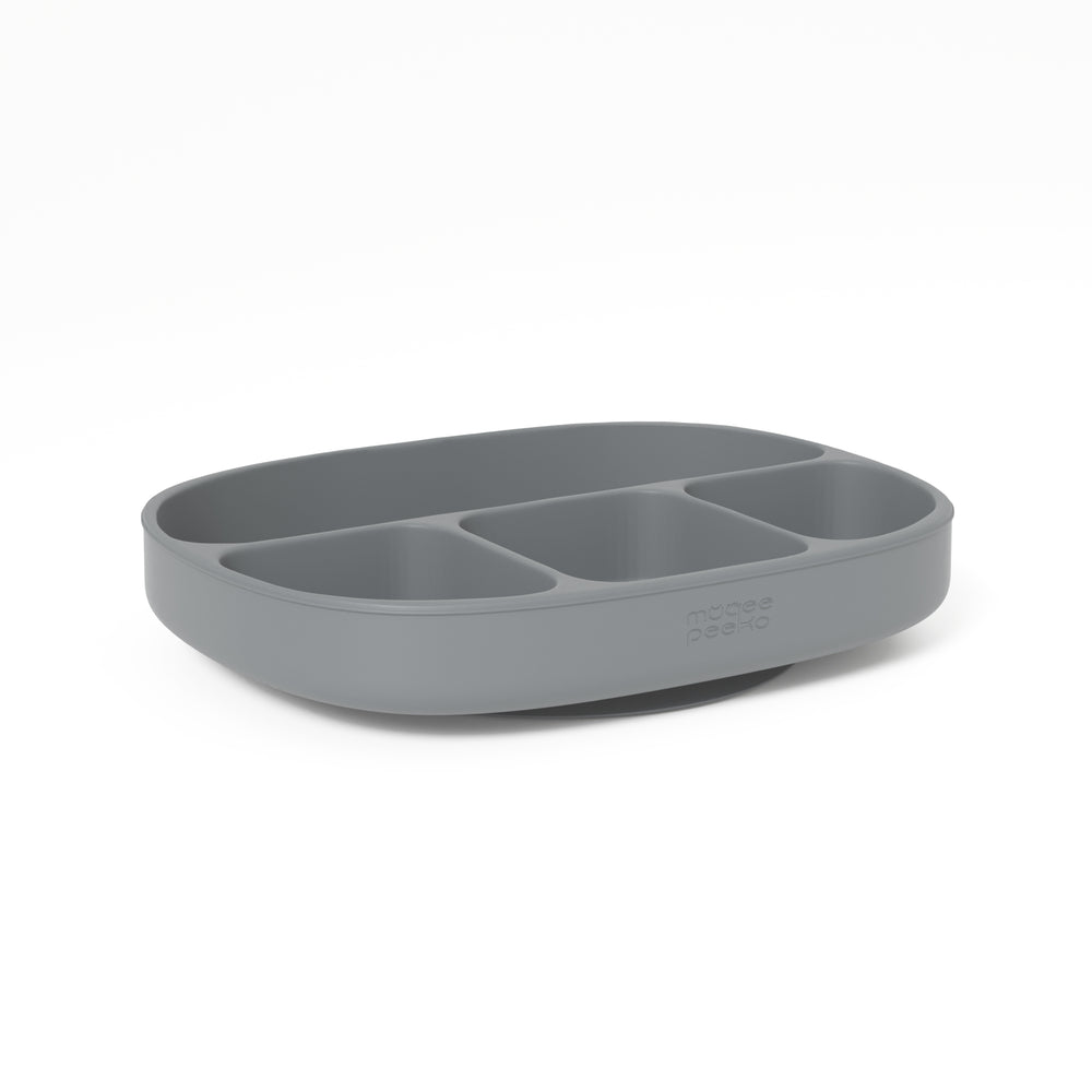 
                  
                    4 Section Silicone Tray with Lid - Ultimate Led Weaning Companion
                  
                