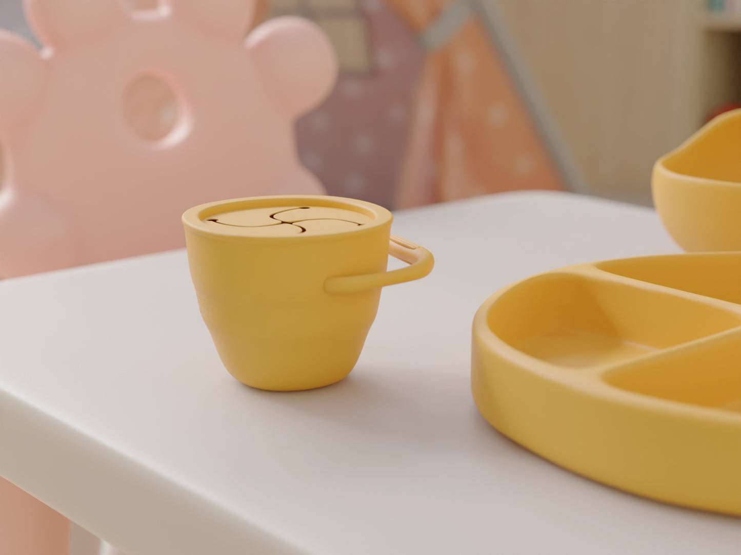
                  
                    6-Piece Honeycomb Yellow Feeding Set - Unleash Joy in Every Meal
                  
                